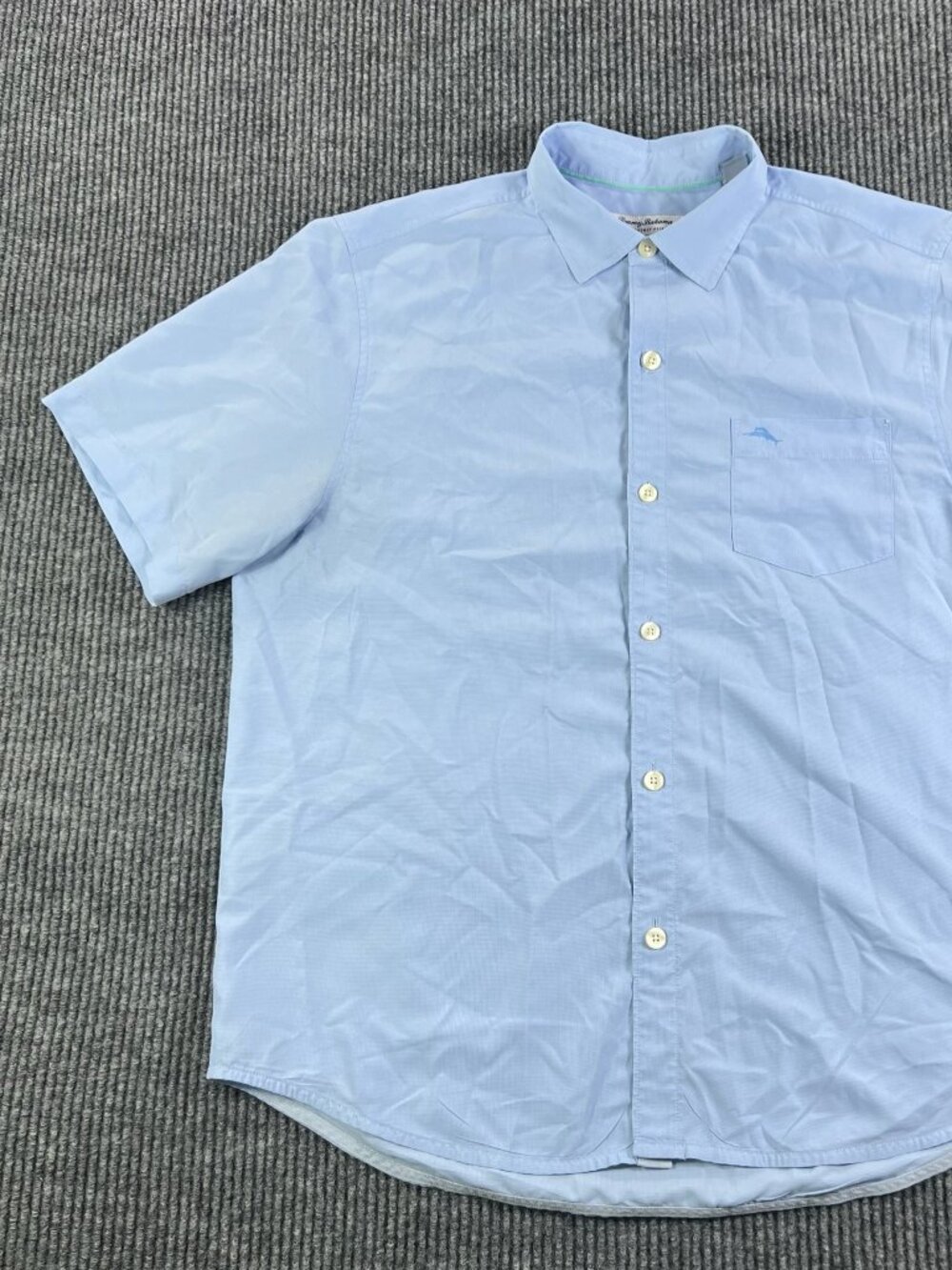 Tommy Bahama Men's Island Zone The Coconut Point Shirt L Tropical Blue